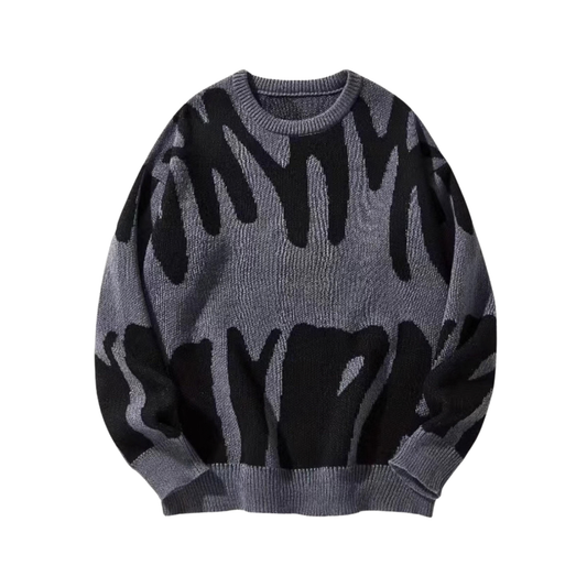 Pattern Knit Sweater