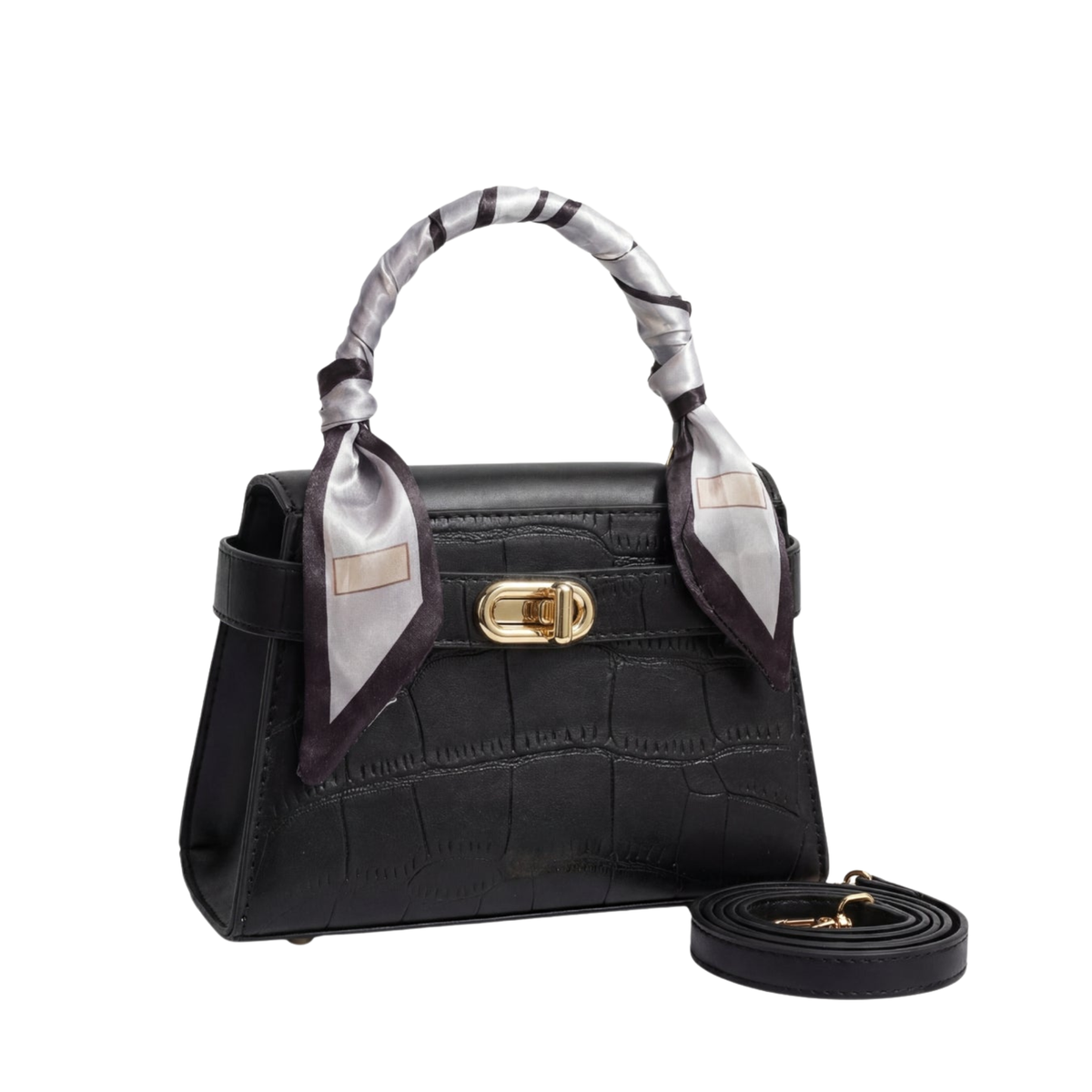 Silk Handle Mini Bag
