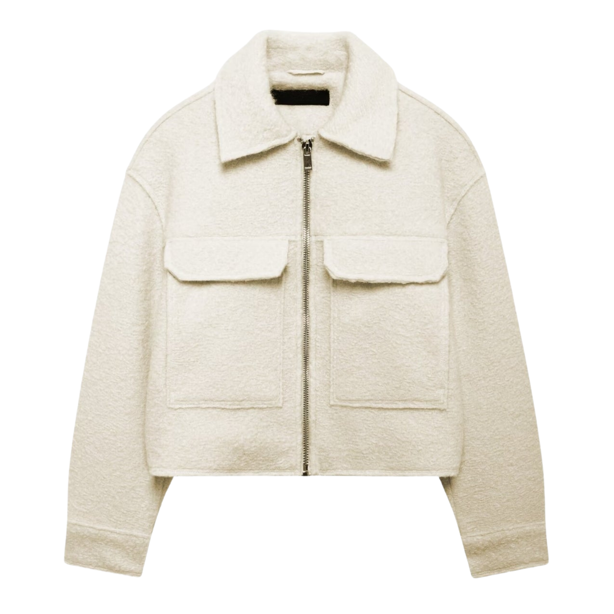 Cropped Wool Jacket