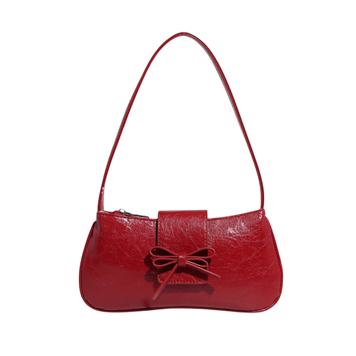 Scarlet Bow Shoulder Bag