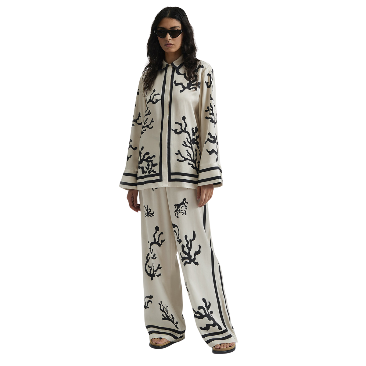 LUXURY SATIN OVERSIZED SET