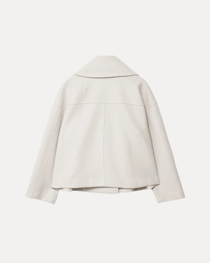 Heritage Cropped Wool Coat