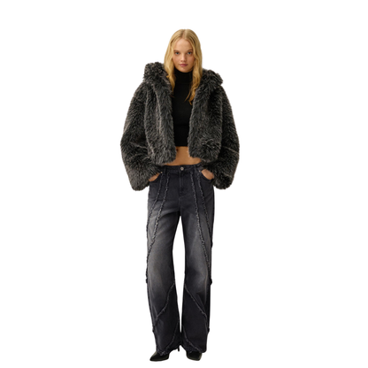 Baggy Jeans with Tassels