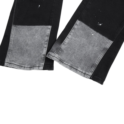 FLARED CARPENTER BLACK & GRAY