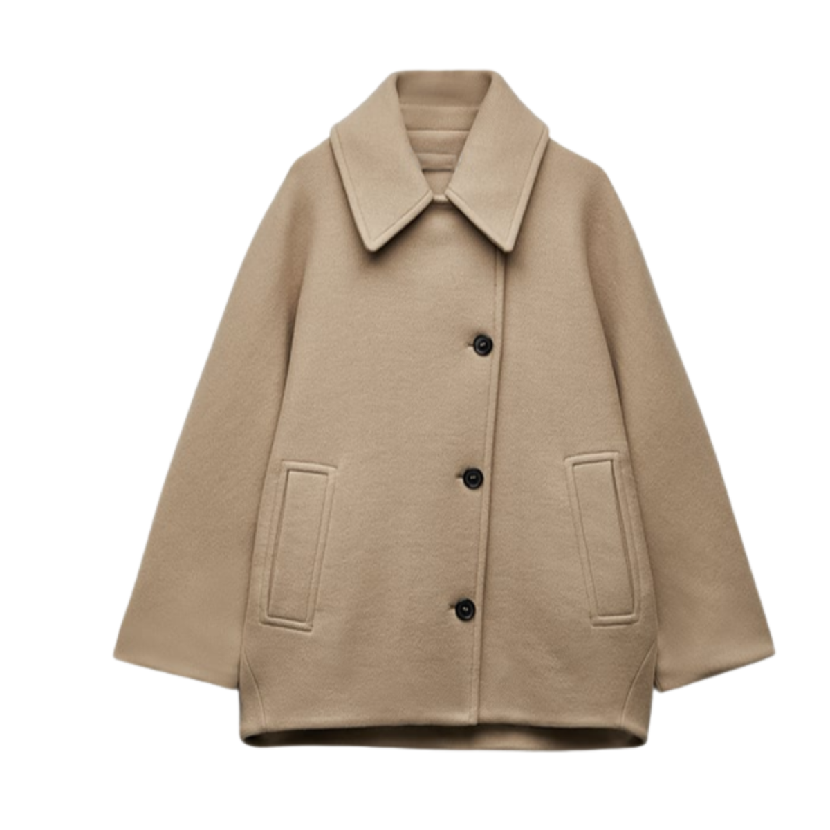 Oversized wool coat™