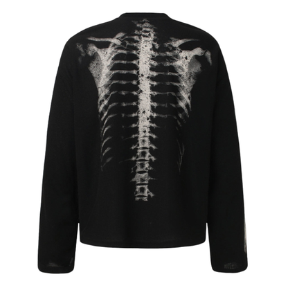 Skeleton Waffle Sweatshirt