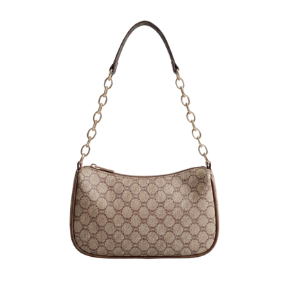 Chain Handle Baguette Bag