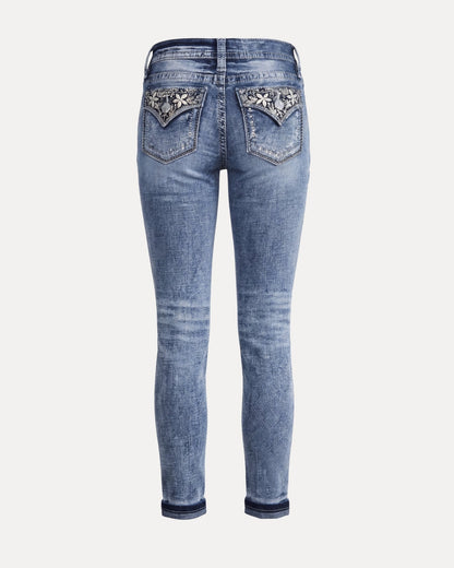 Midnight Bloom Jeans