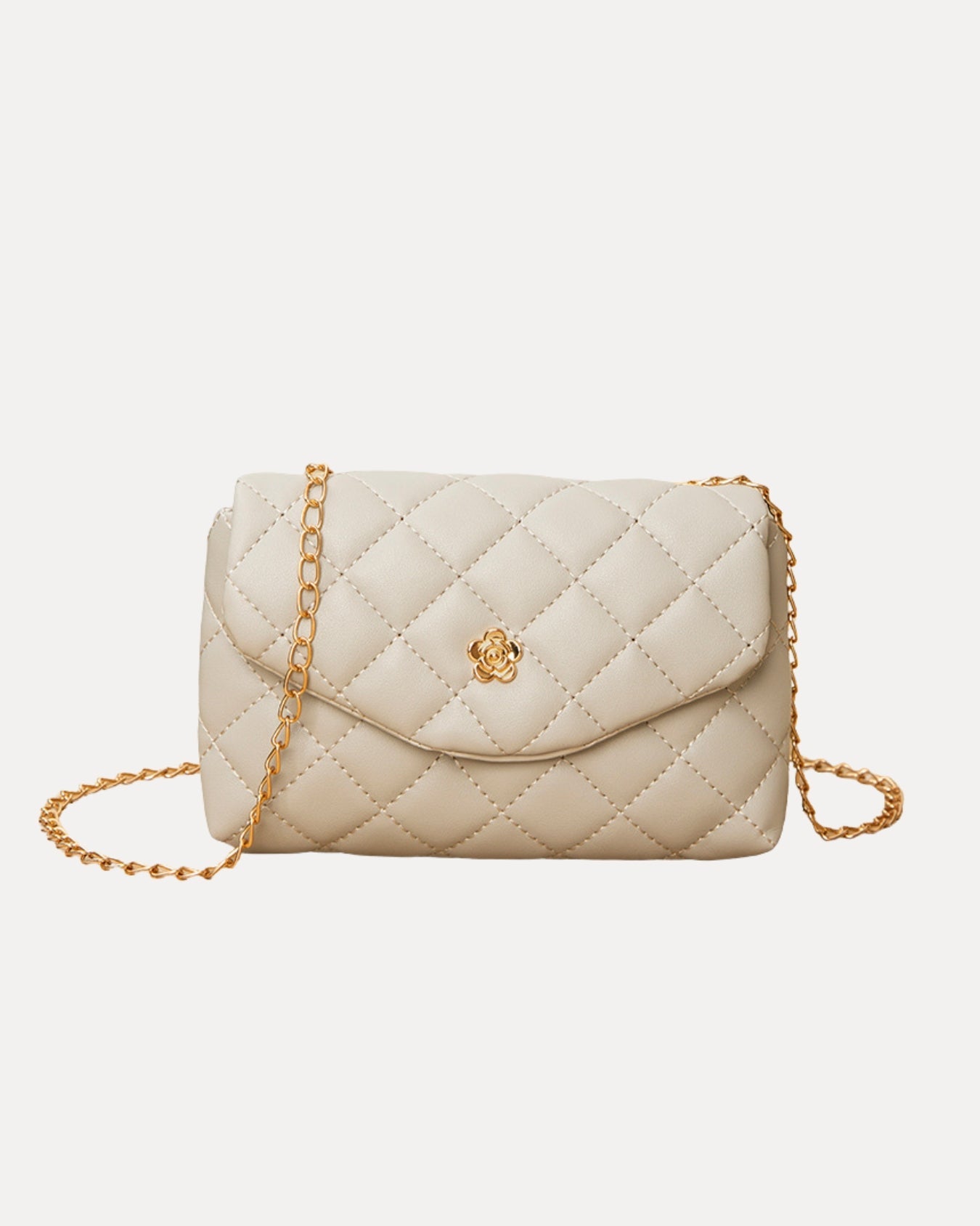 Soft Quilt Chain Bag
