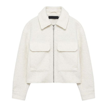 Cropped Wool Jacket