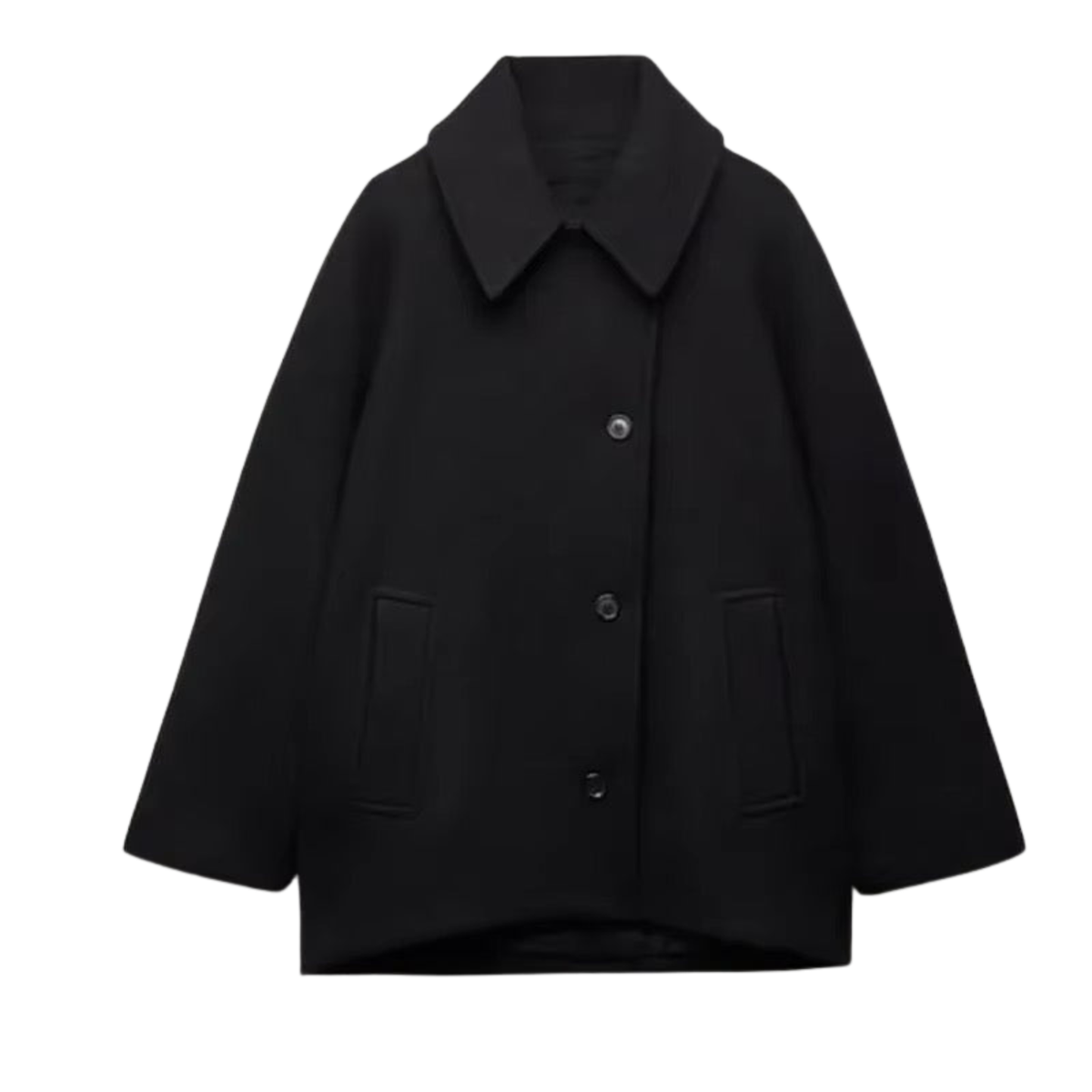 Oversized wool coat™