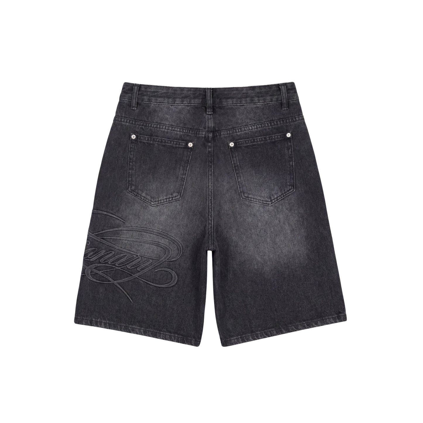 ORLINO - SCRIPT DENIM SHORTS