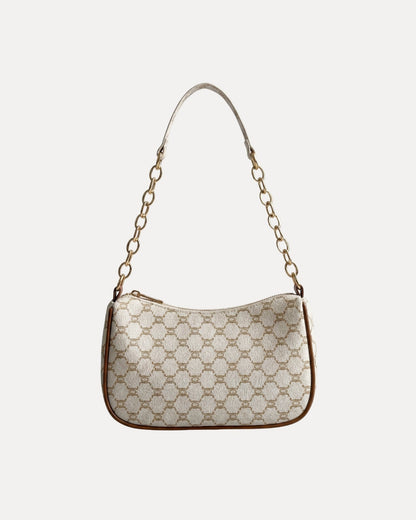 Chain Handle Baguette Bag