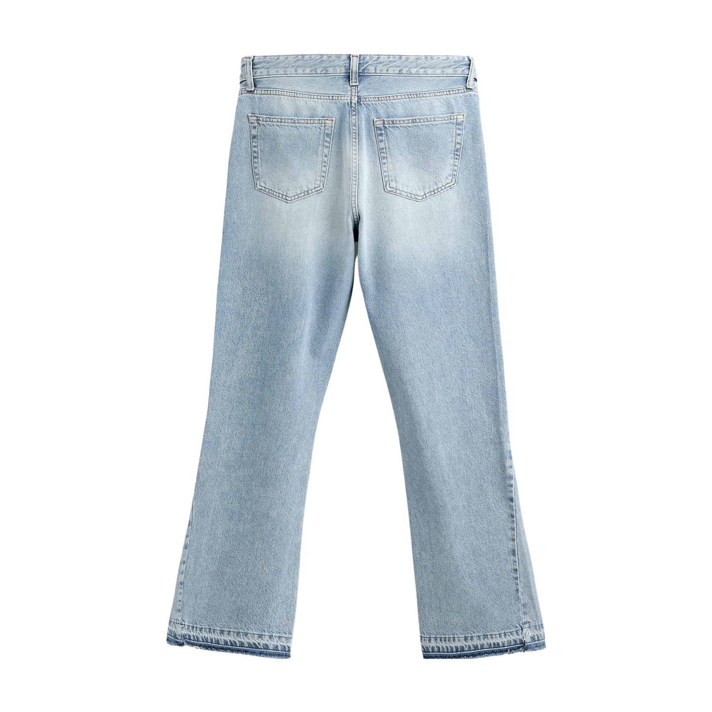 WASHED FLARED JEANS