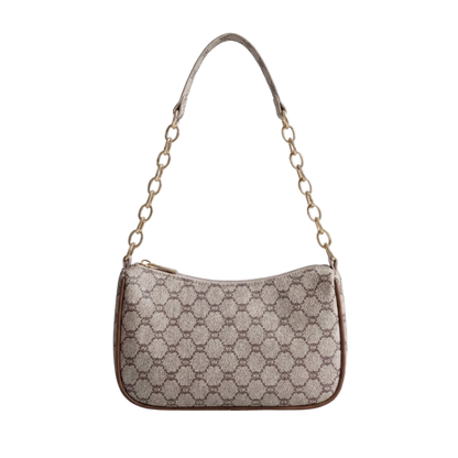 Chain Handle Baguette Bag
