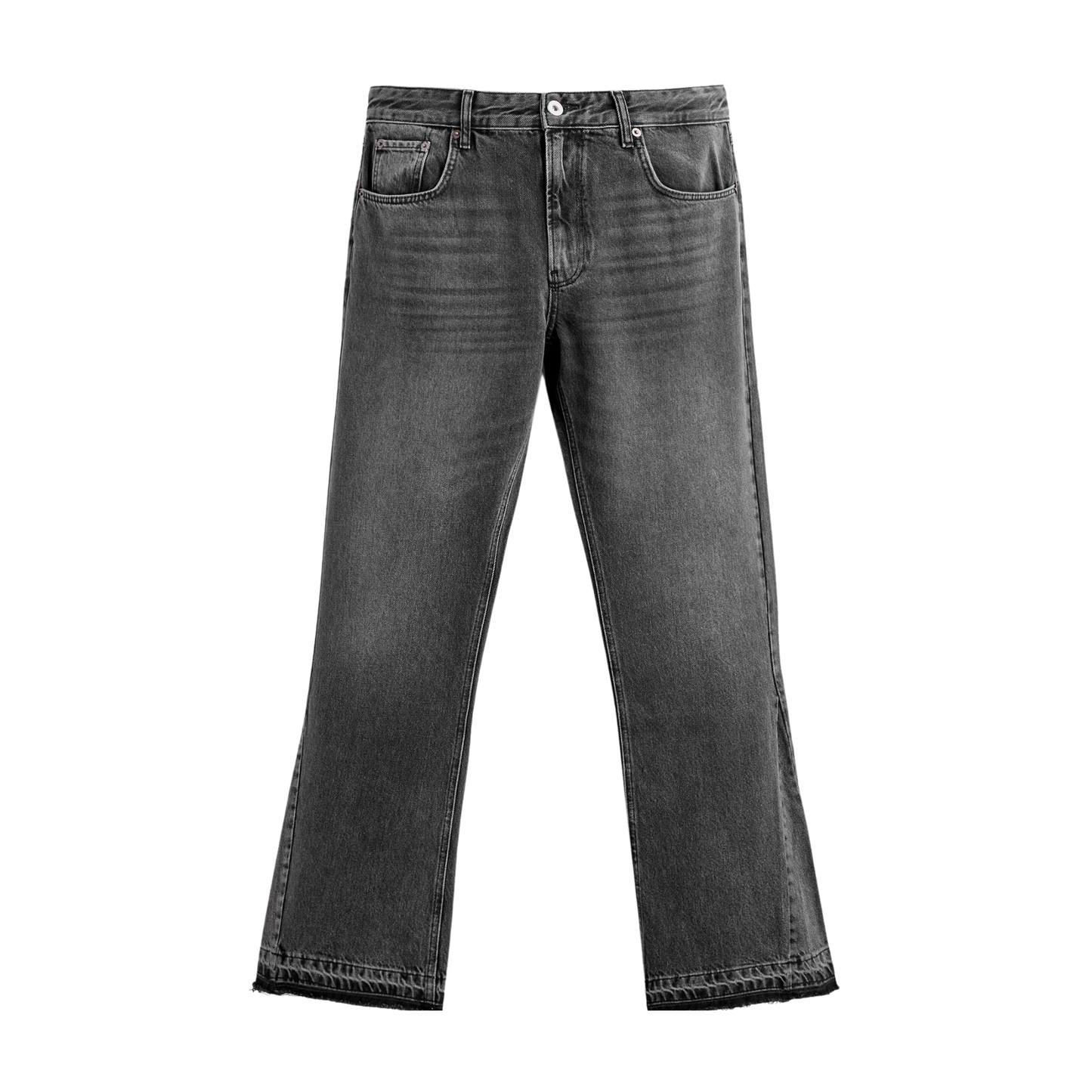 WASHED FLARED JEANS