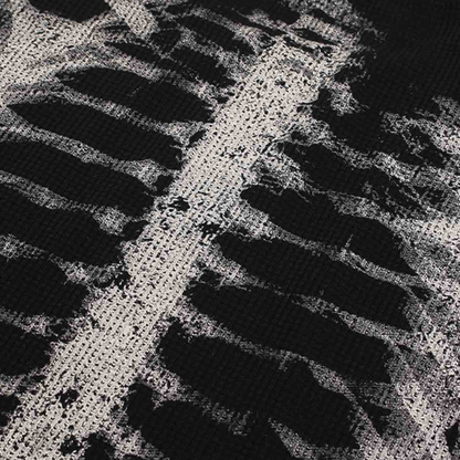 Skeleton Waffle Sweatshirt