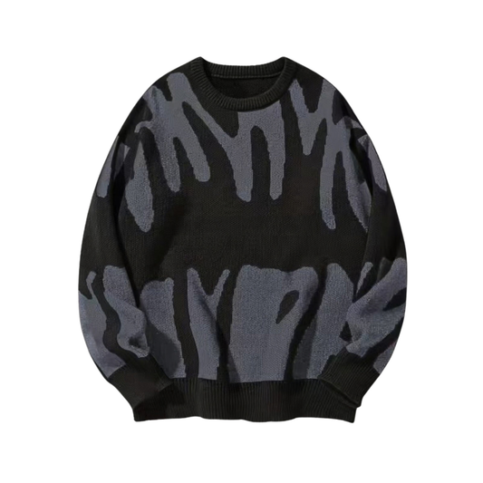 Pattern Knit Sweater