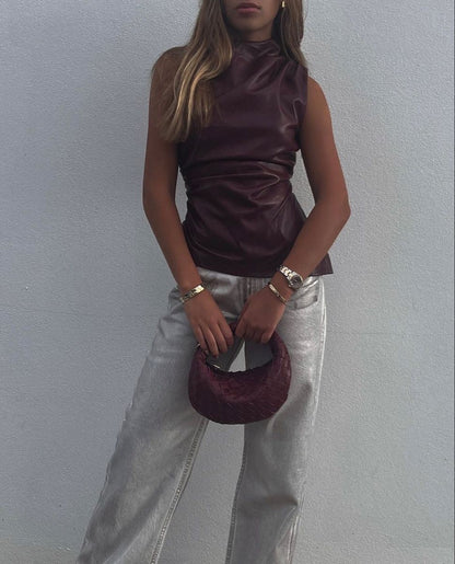 Burgundy Top