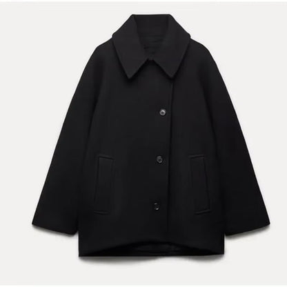 Oversized wool coat™