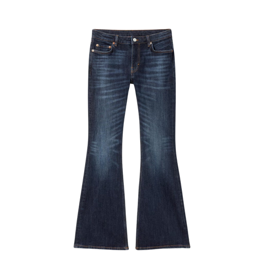 LOW RISE SLIM FLARED JEANS