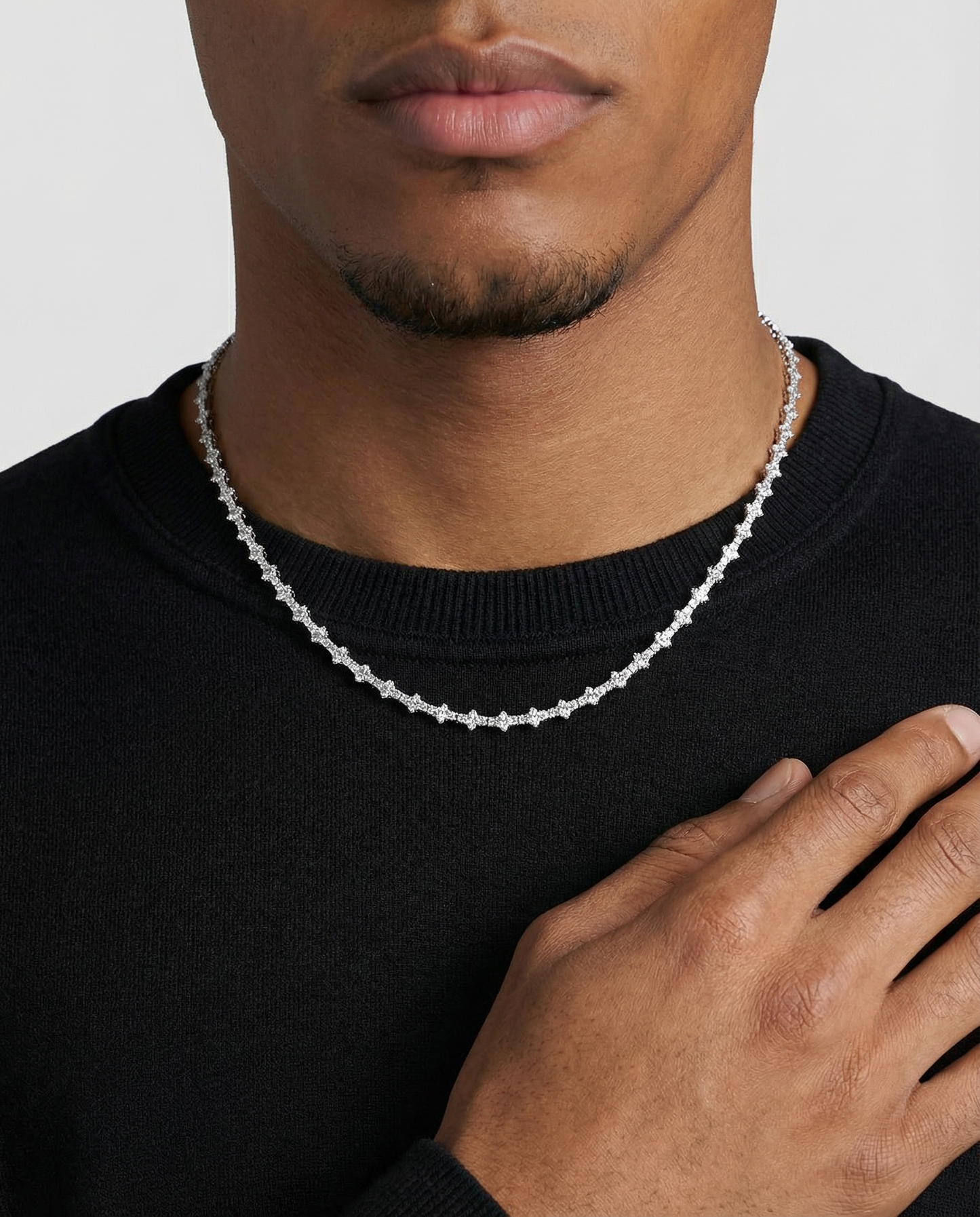 Crystal Flow Silver