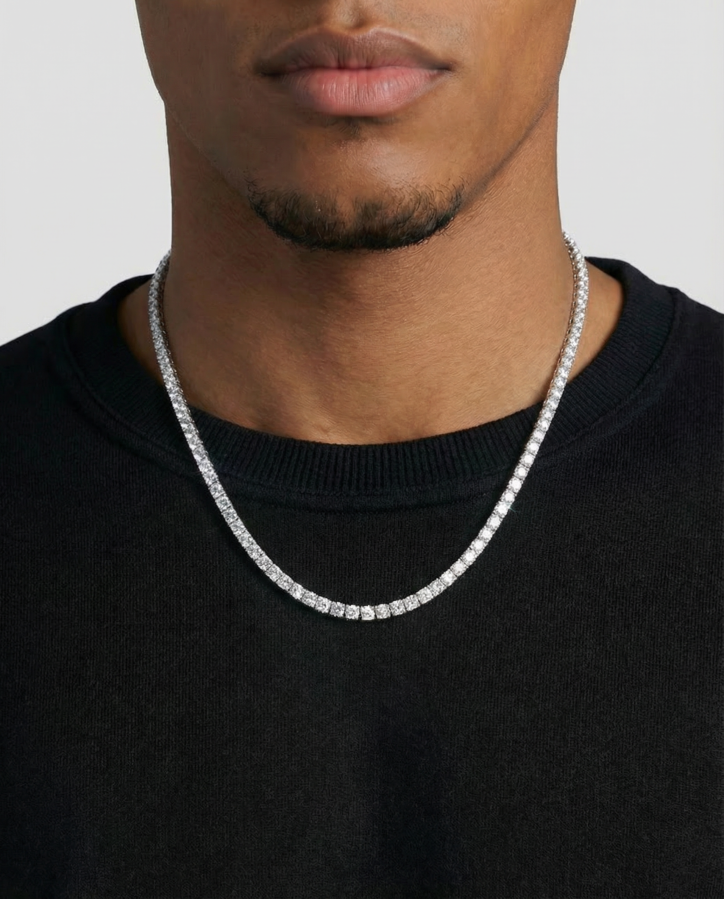4mm Tennis Chain Silver